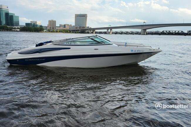 FUN!! 21' inboard Crownline sport Boat in Jacksonville Beach!