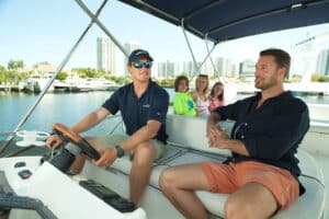 Boat rental captain