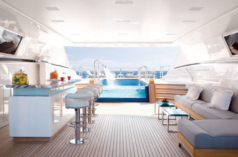 luxury yacht