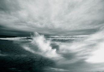 Ocean storm