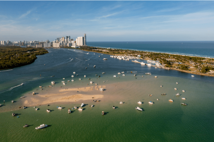 haulover sanbar party boat rentals