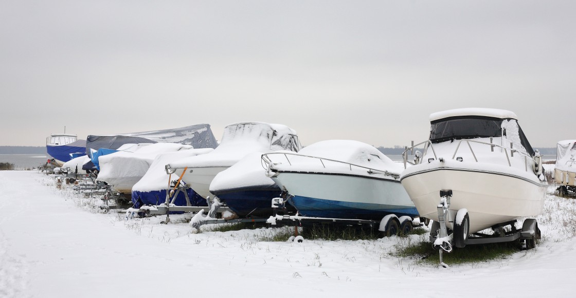 Winter boat storage