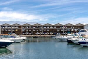 freshwater and saltwater boat storage