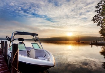 Lake boating