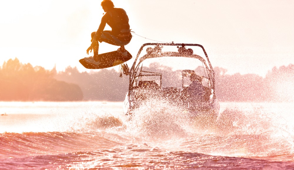 wakeboarding