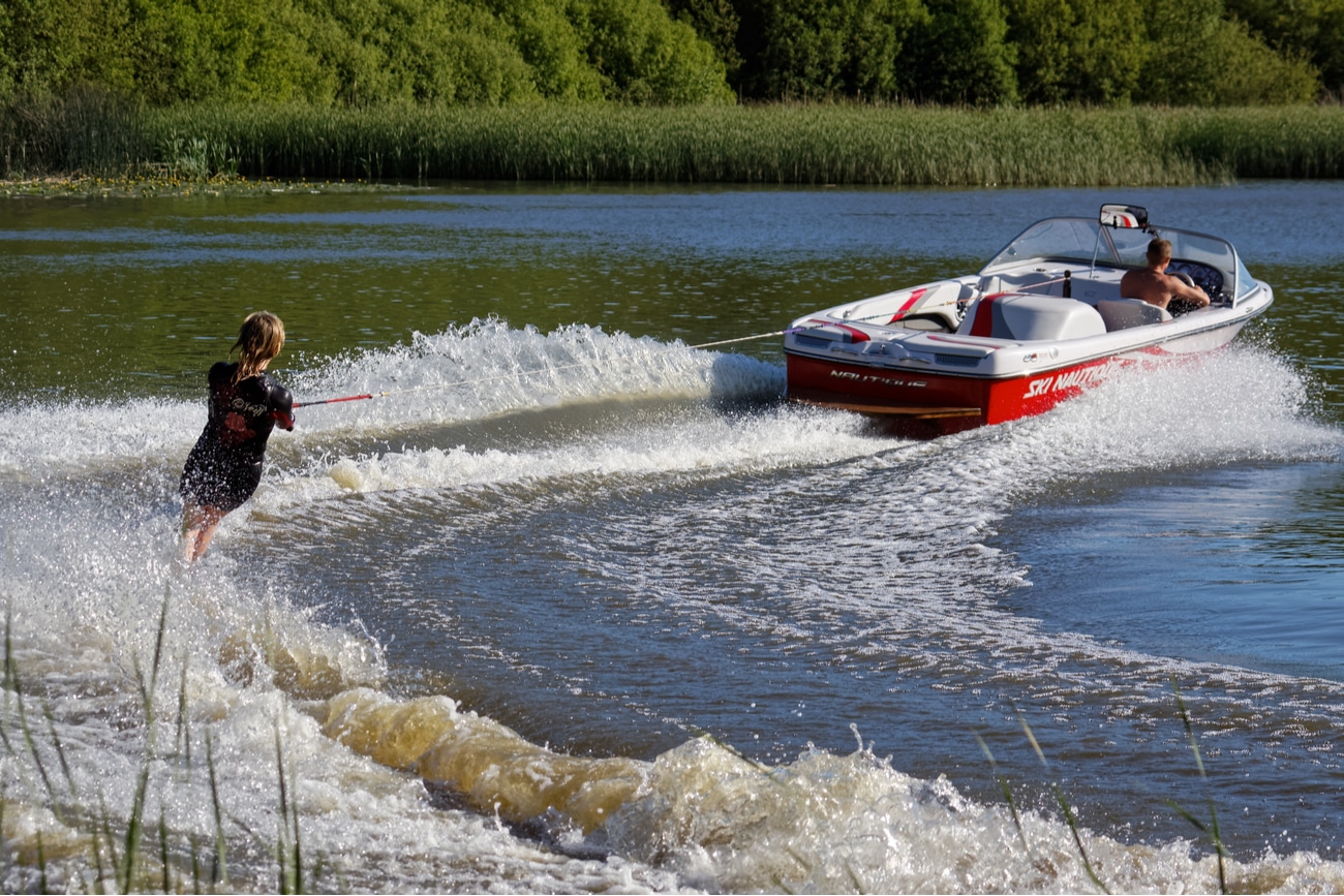 Water Skiing Boat