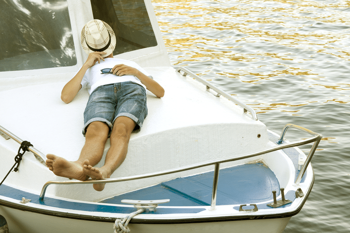 Sleeping on a boat overnight