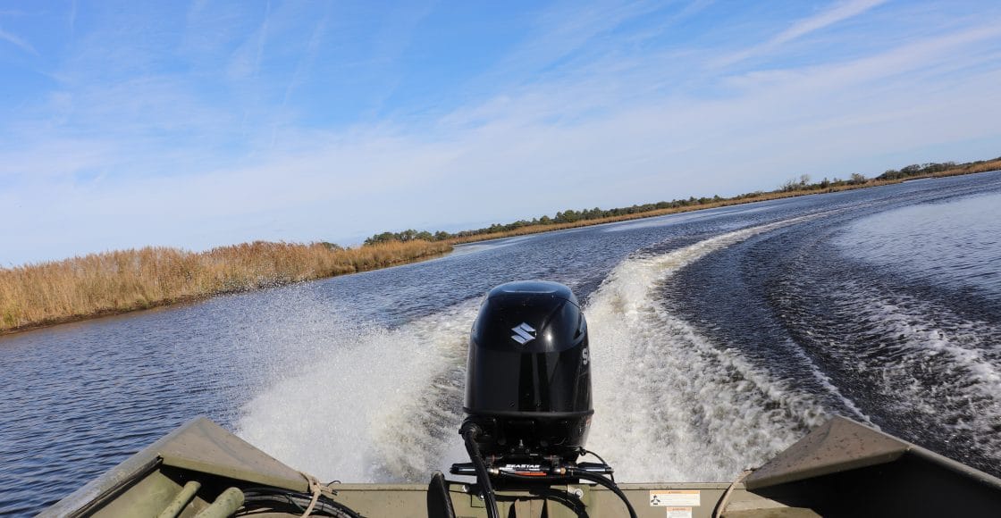 Aluminum boat