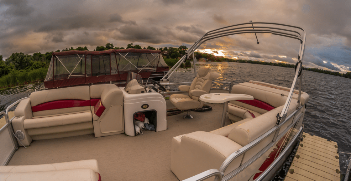 luxury pontoon boats