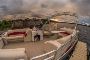 luxury pontoon boats
