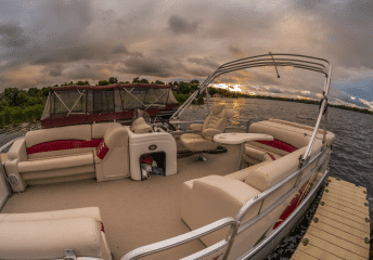 luxury pontoon boats