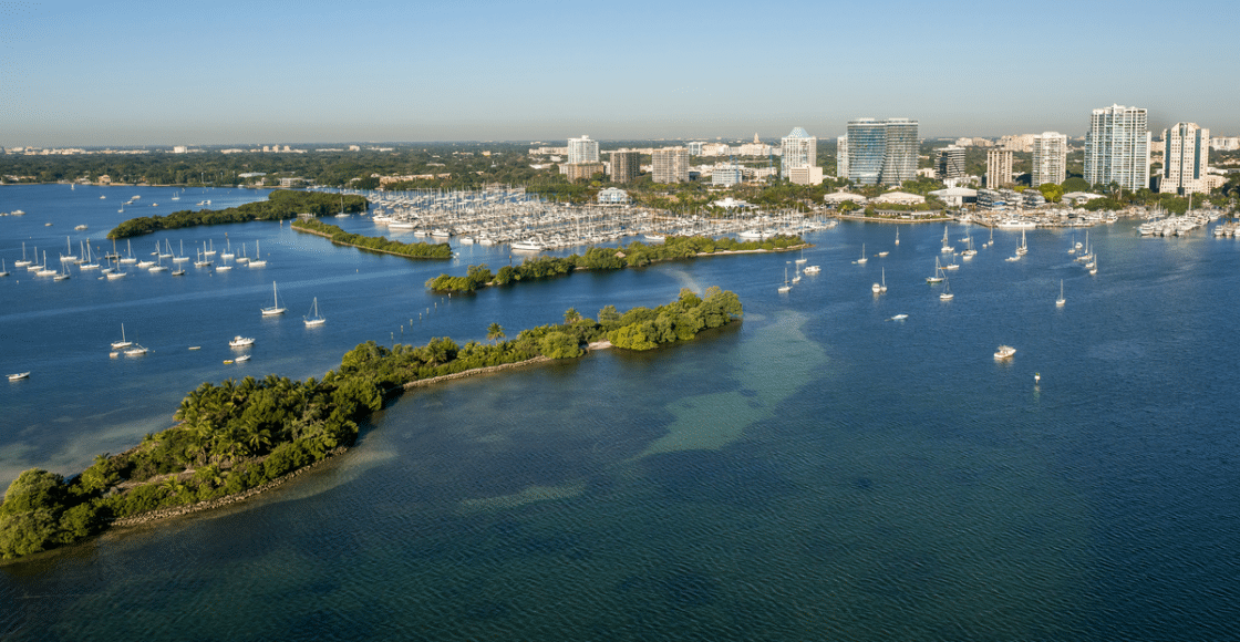 Best places to boat in Miami