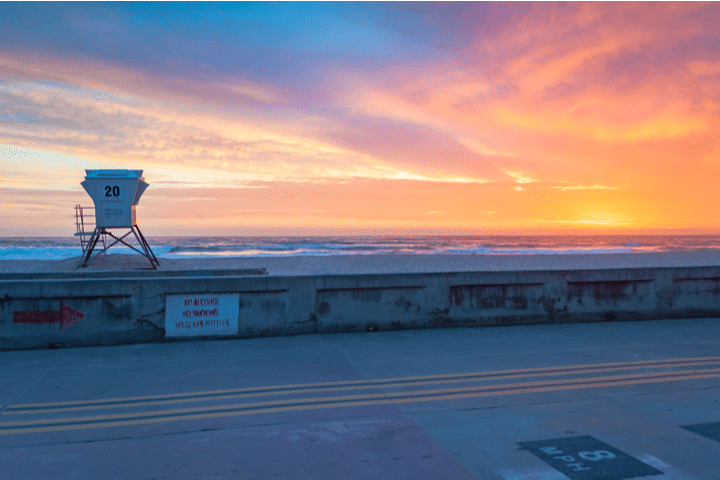 Mission Beach Boardwalk boat rentals