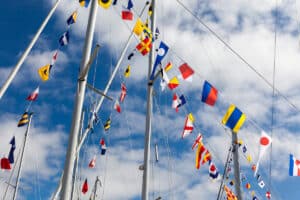 nautical flags and sailing flags