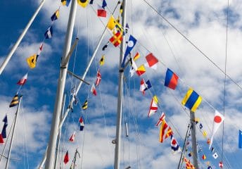 nautical flags and sailing flags