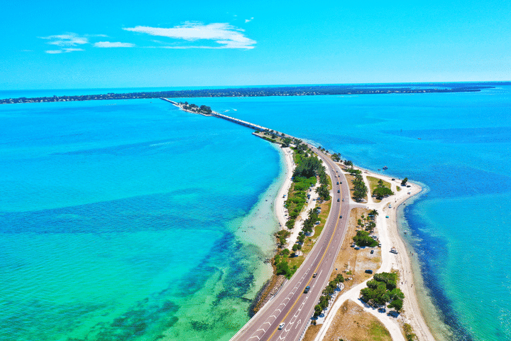 how far is cape coral from sanibel island