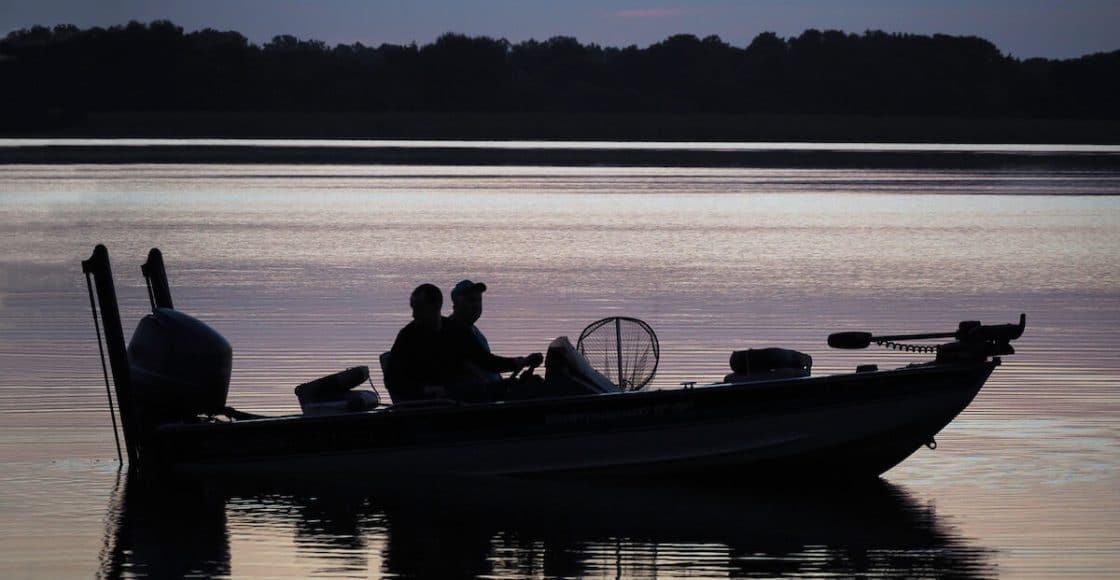 using a trolling motor