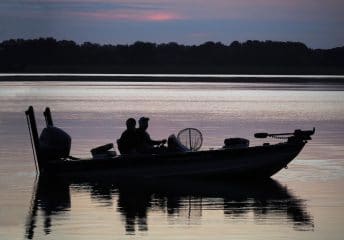 using a trolling motor