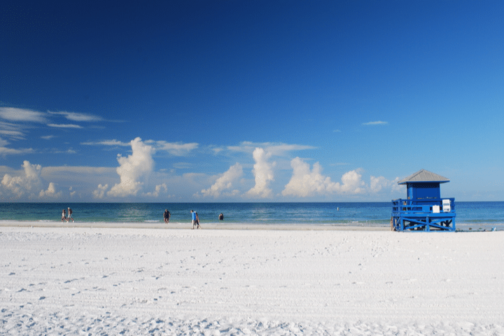 Best beaches for families in Sarasota