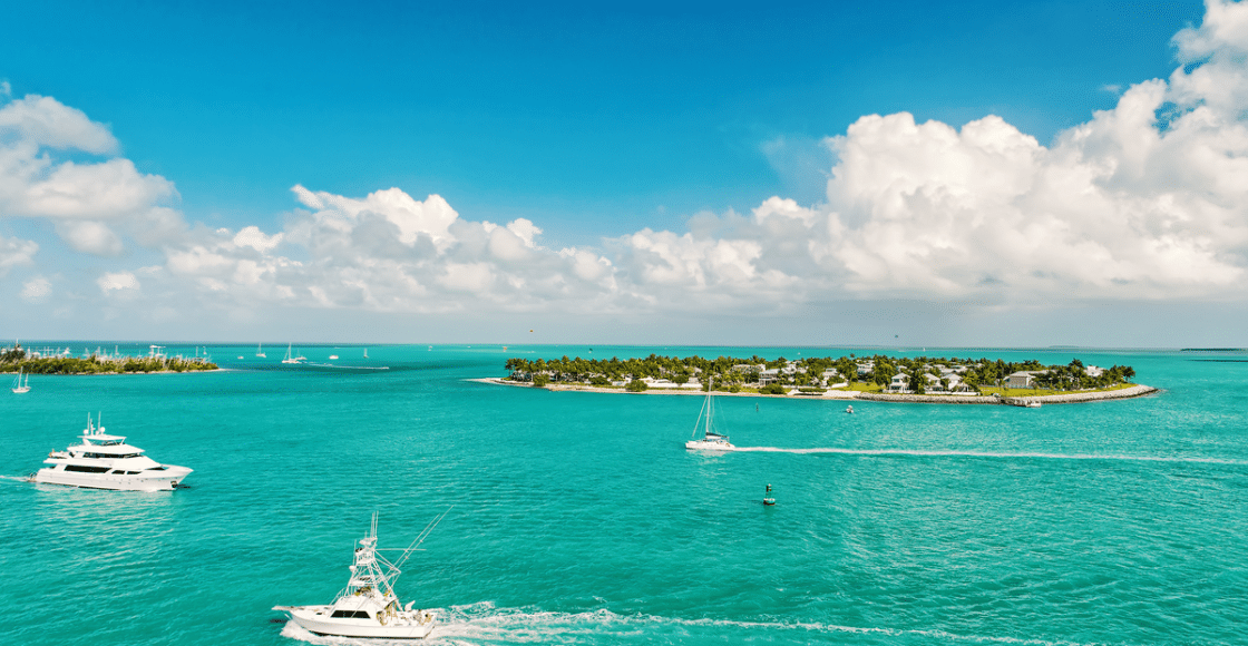 Boating in Key West FL