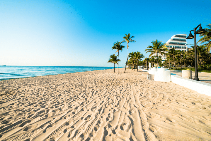 Cleanest Beach in Fort Lauerdale