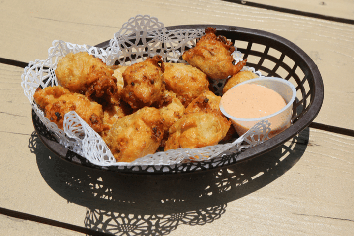 Conch fritters 