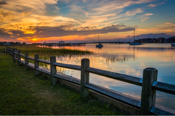 Folly River South Carolina