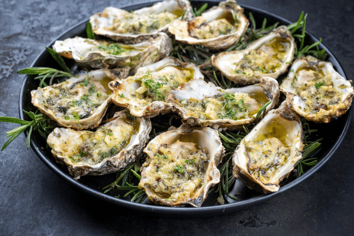 Grilled Oyster South Port Raw Bar