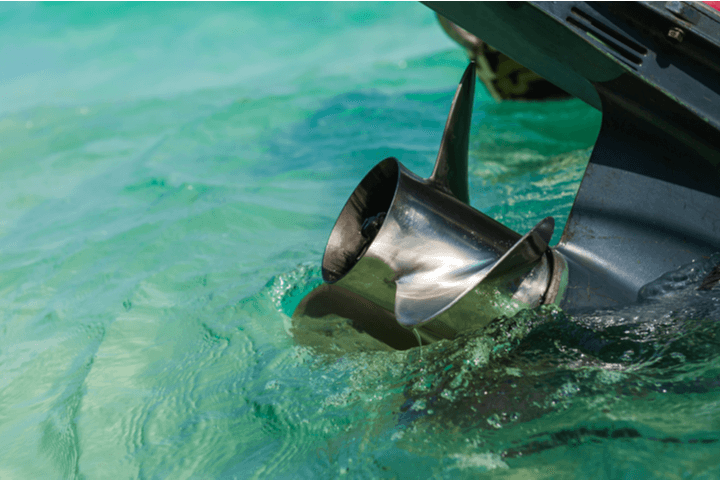 boat propeller contributes to fuel efficiency