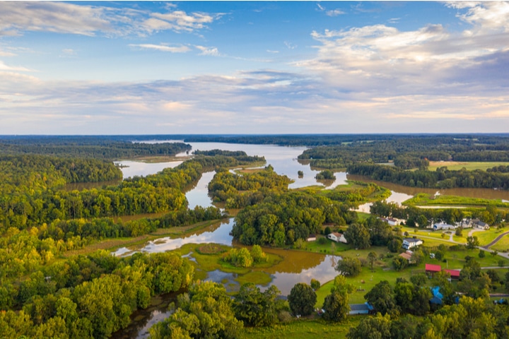 Lake Oconee near Atlanta, Georgia