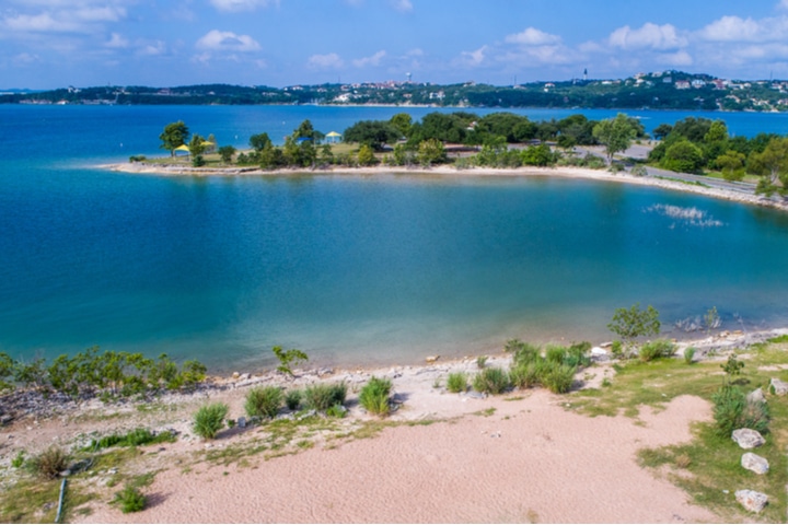 Bob Wentz Park, Lake Travis, Texas.