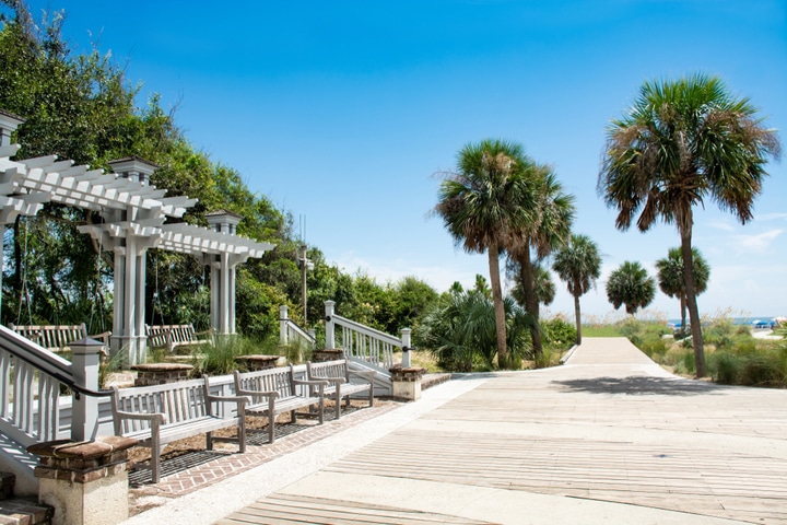 Coligny Beach Park, Hilton Head Island.