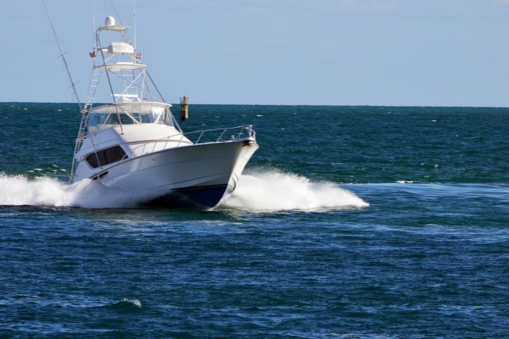 Fishing boat in Naples, Florida.