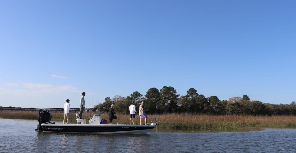 Fishing in Charleston, SC.