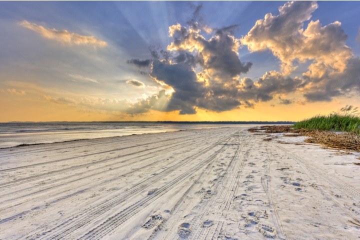 Hilton Head Island beach.