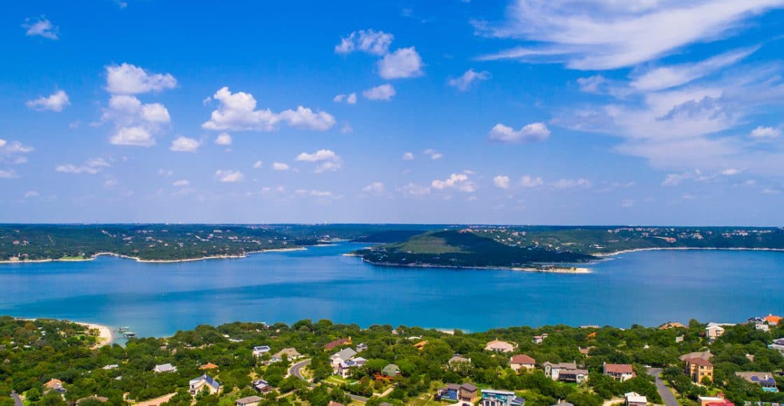 Lake Travis, Texas.