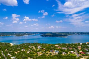 Lake Travis, Texas.