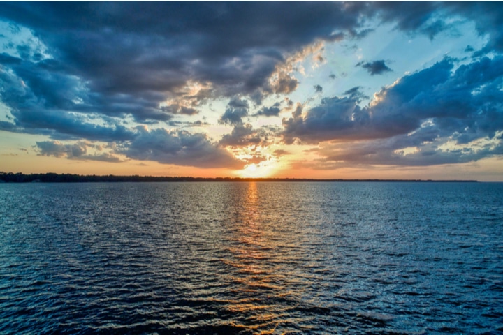 Choctawhatchee Bay, Destin, Florida.