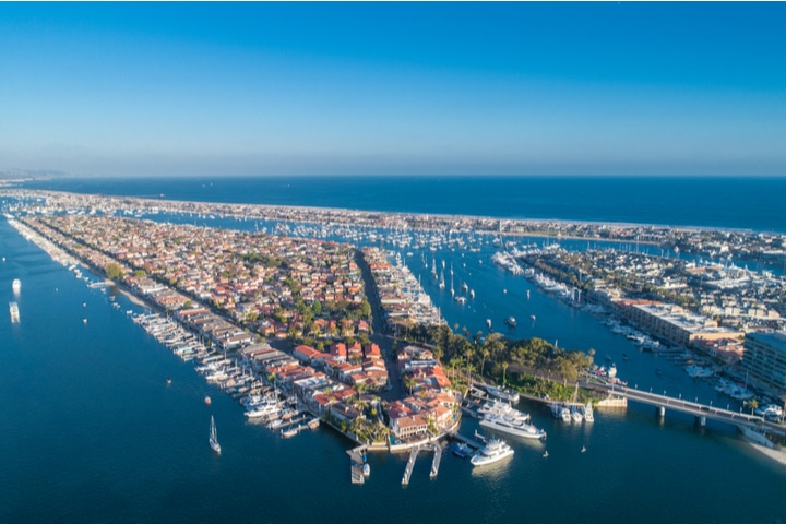 Newport Harbor boating