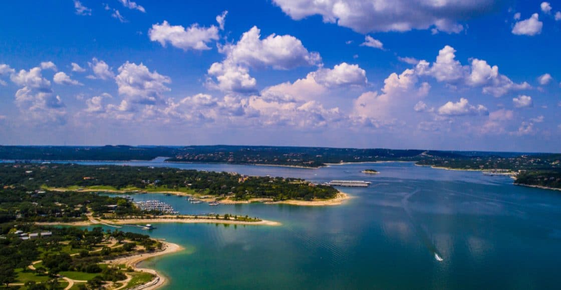 best lakes around austin