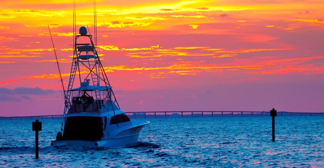 Fishing in Destin, Florida.