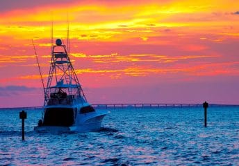 Fishing in Destin, Florida.