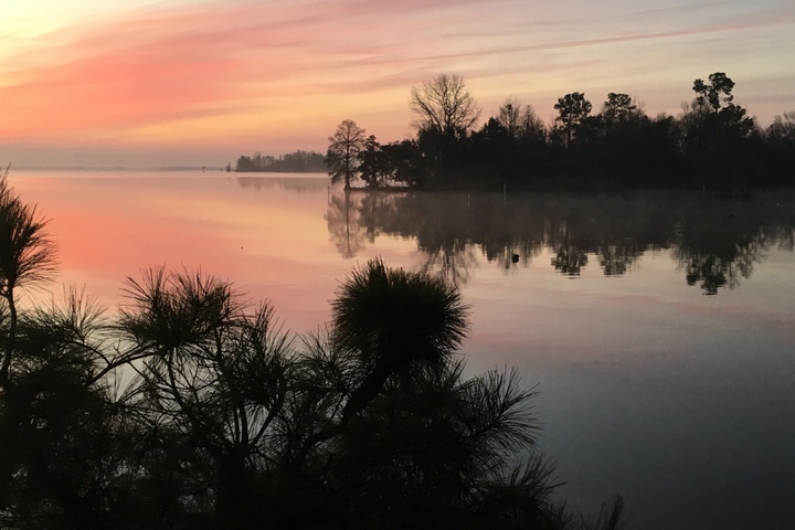 Lake Moultrie in South Carolina.