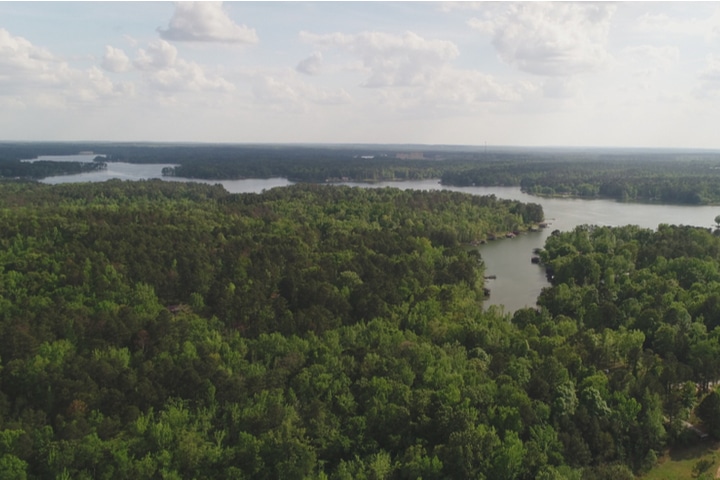 Lake Sinclair in Georgia.