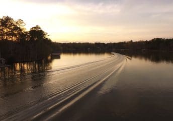 Lake Sinclair in Georgia.