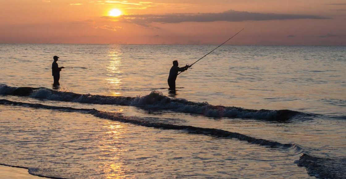 Fishing in Hilton Head Island.