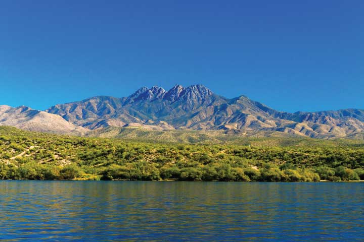 Saguaro Lake, Arizona.