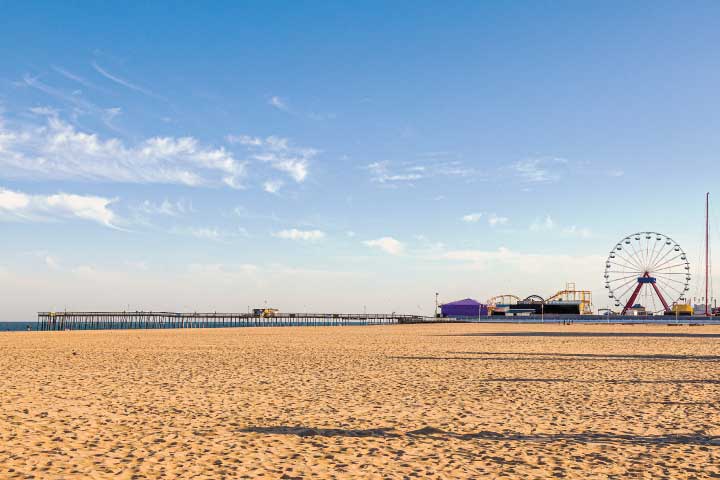 Ocean City Beach, Maryland.