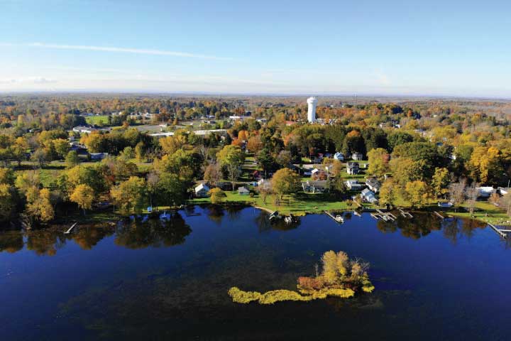 Oneida Lake, New York.