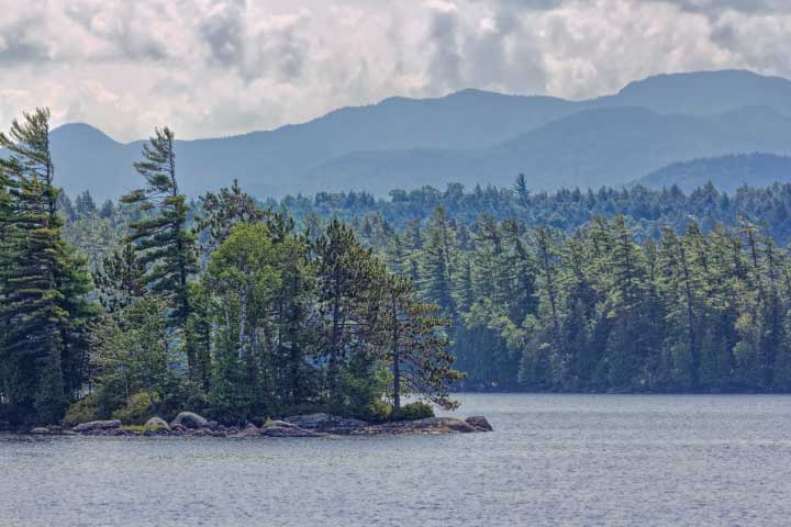 Saranac Lake, New York.